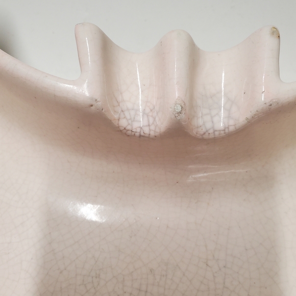 Mid-Century Modern Maddox of California Pale Pink Ashtray Vintage Chic - Picture 4 of 8